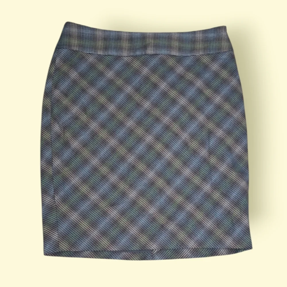 The Limited Gray Psychedelic Houndstooth Women's Stretch Pencil Skirt Size 6
